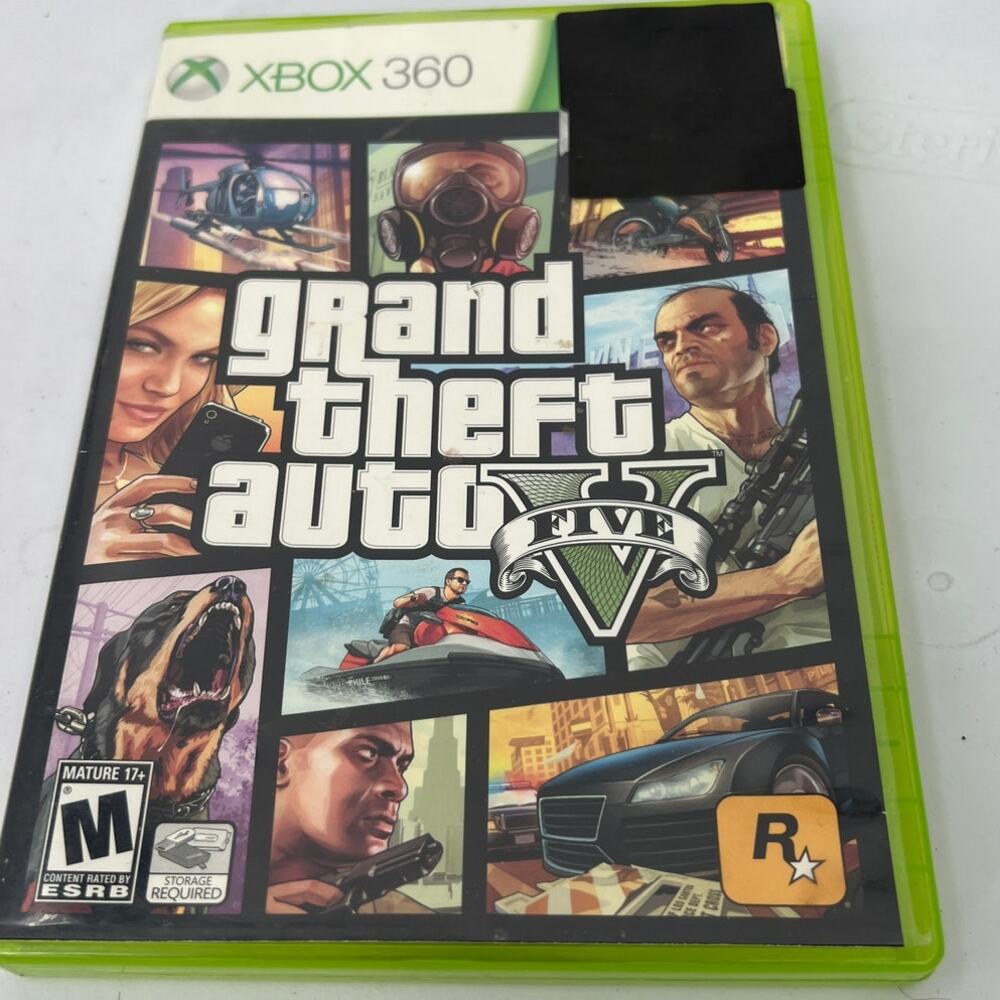 Grand Theft Auto V GTA 5 Xbox 360 2 Disk Video Game